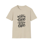 So that we too may live a new life christian bible verse faith renewal inspiration T-Shirt