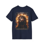 Jesus is lord romans 10 9 13 crown of thorns savior faith T-Shirt