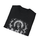 Sacred Heart Of Jesus Christ Radiant Christian Catholic Devotional Portrait T-Shirt