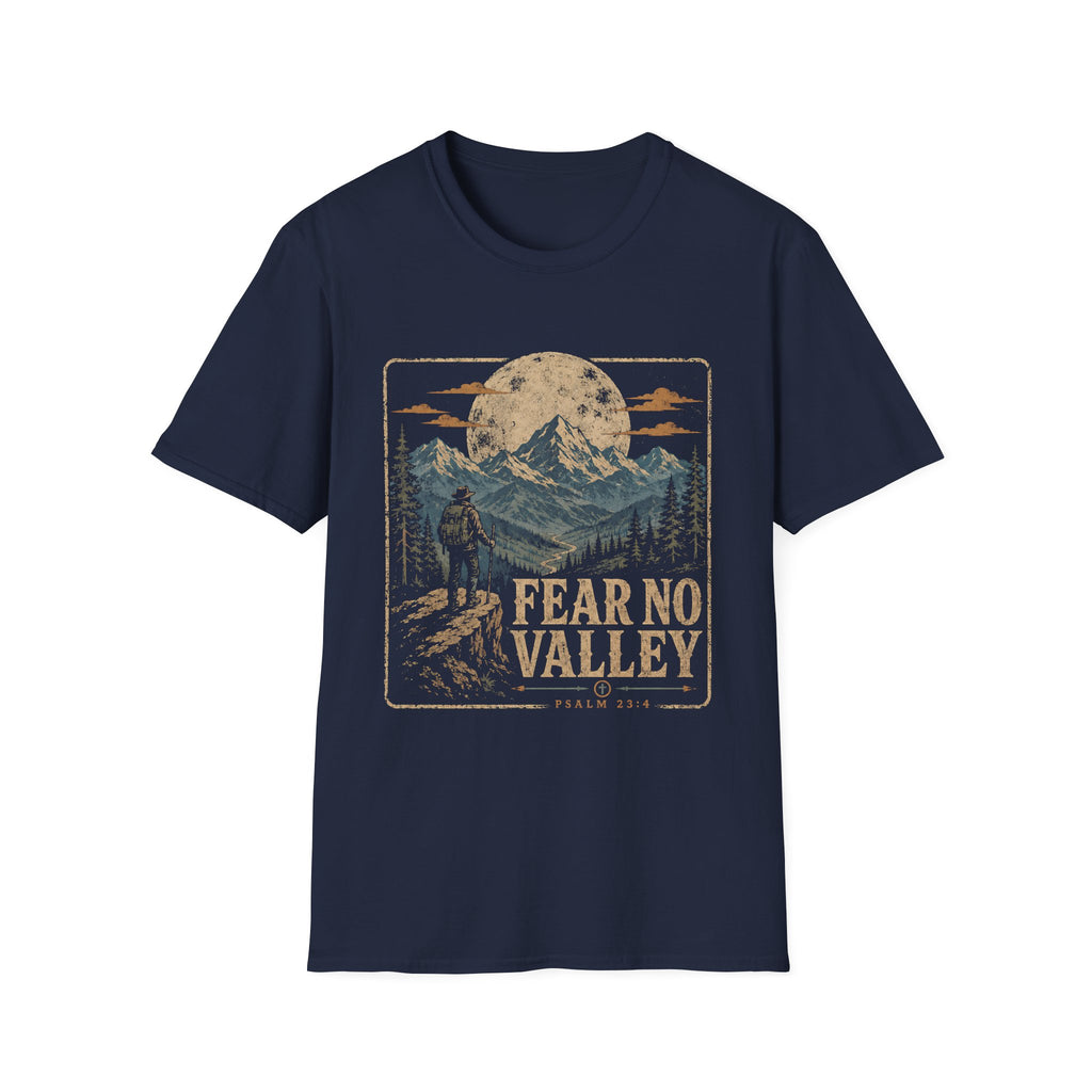 Fear No Valley Psalm 23 4 Christian Hiking Mountain Landscape Faith Outdoors