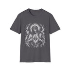 Sacred Heart Of Jesus Christ Radiant Christian Catholic Devotional Portrait T-Shirt