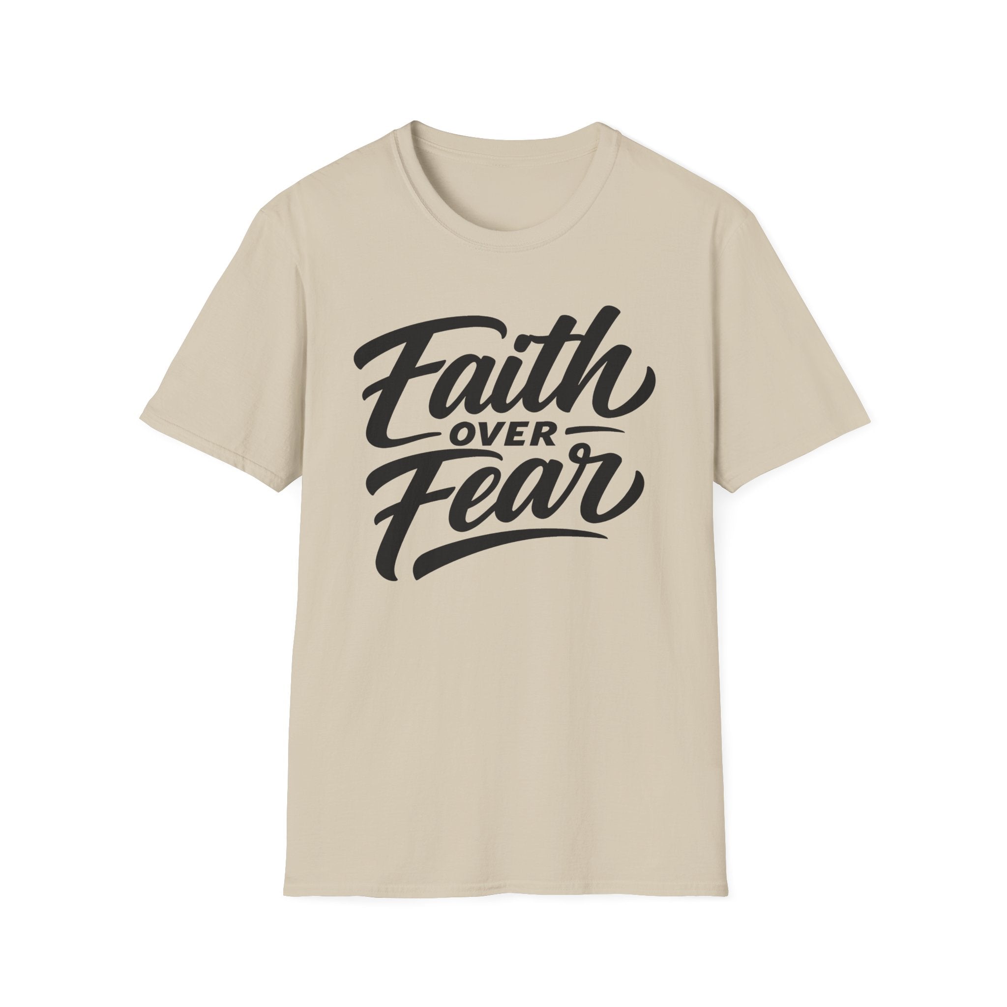 Faith over fear christian bible verse inspirational quote T-Shirt