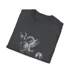 Annunciation angel gabriel and virgin mary christian catholic angelic scene religious artwork for believers and marian T-Shirt