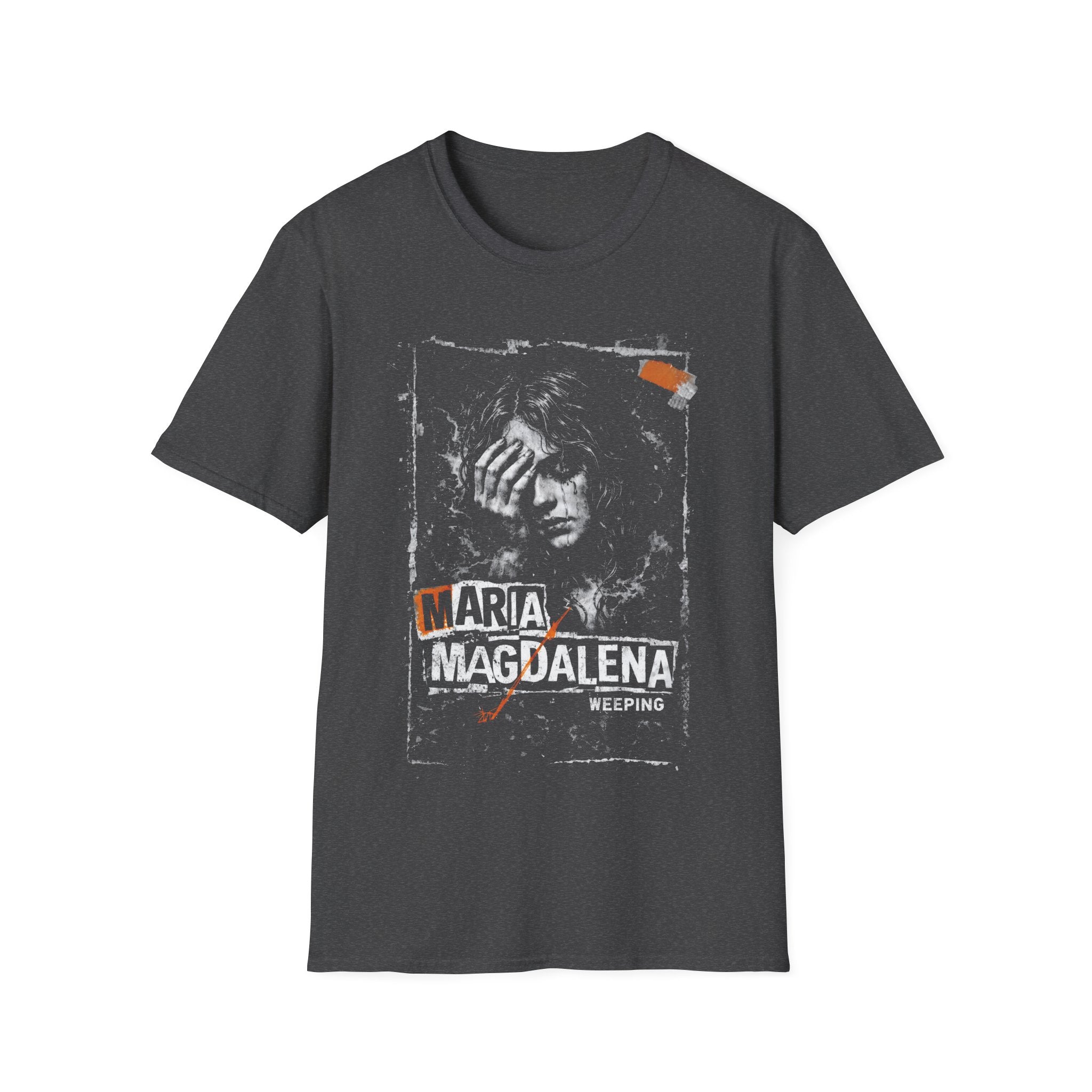 Maria magdalena weeping sorrowful christian faith repentance biblical motif T-Shirt