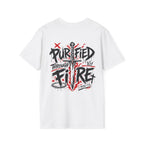 Purified Through Fire Christian Sword Cross 1 Peter 1 7 Bible Verse Faith