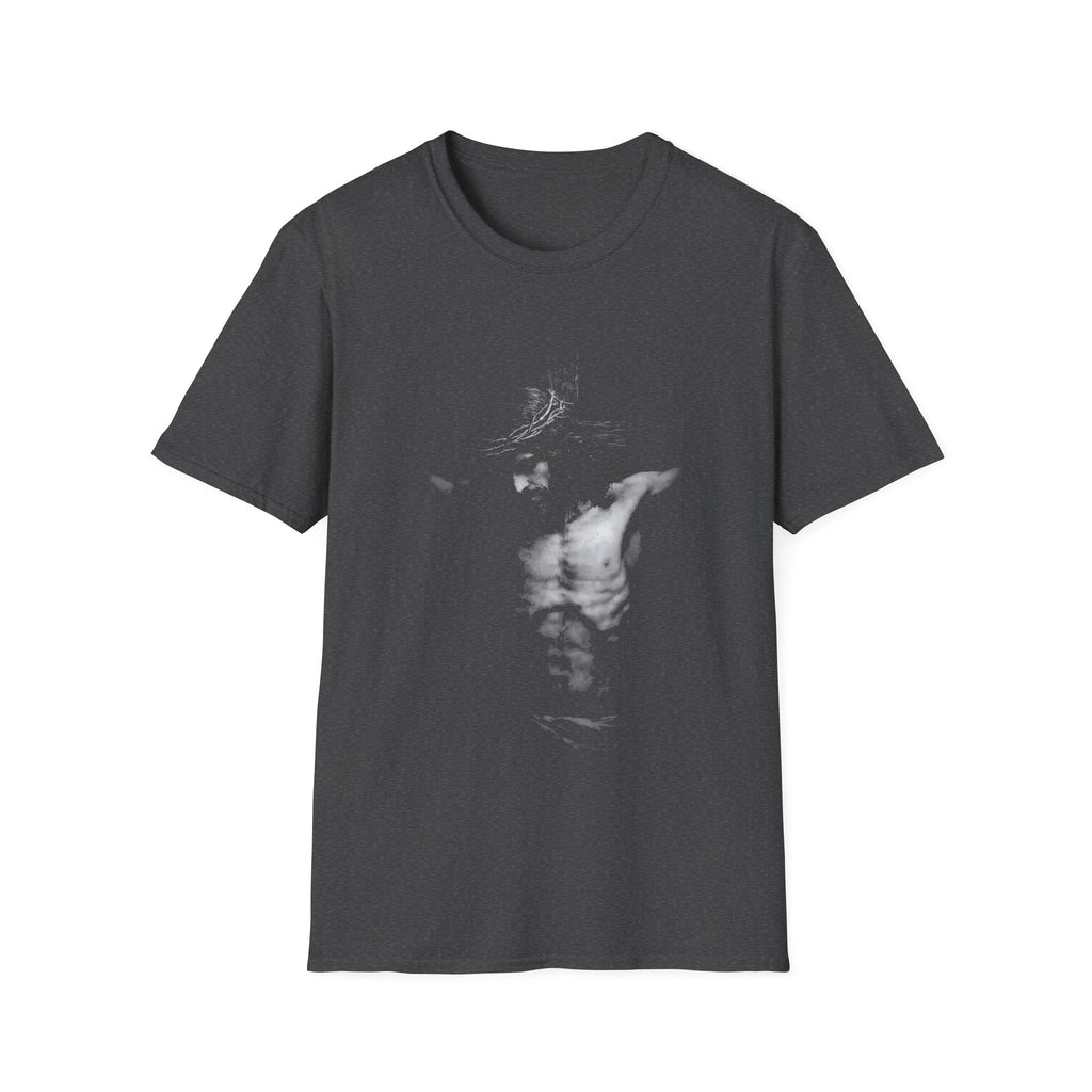 Jesus Christ On The Cross Dark Crucifixion Scene Christian Faith Good Friday Easter Salvation T-Shirt