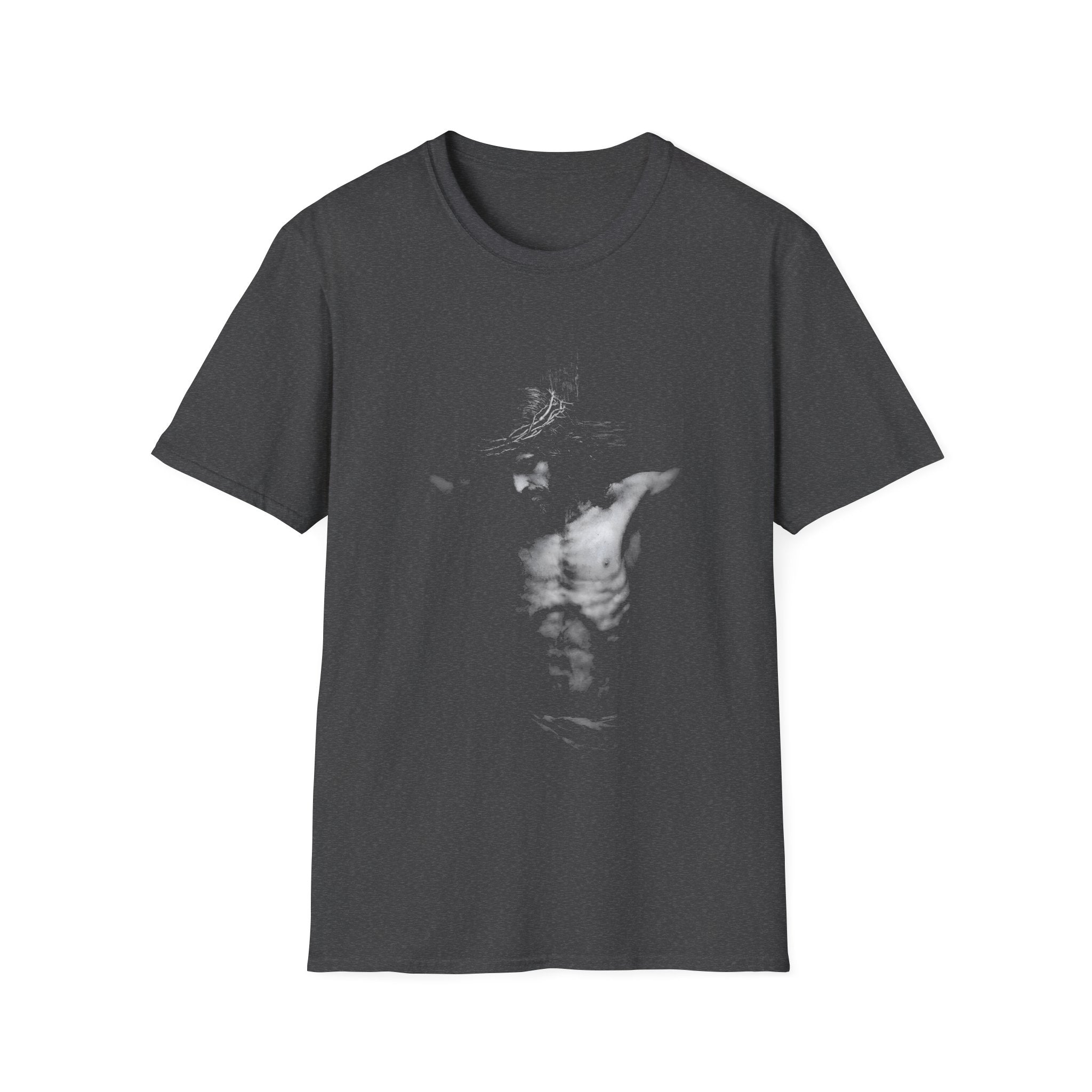 Jesus Christ On The Cross Dark Crucifixion Scene Christian Faith Good Friday Easter Salvation T-Shirt