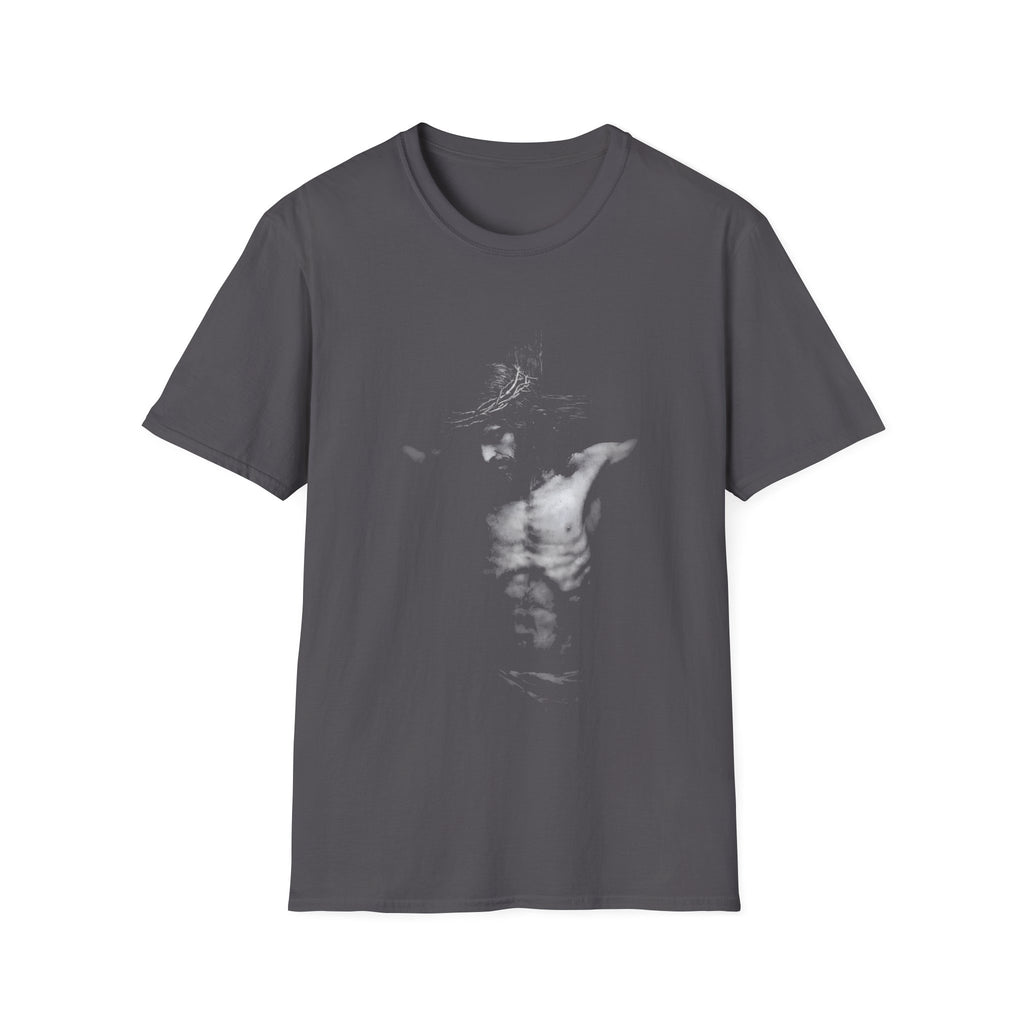 Jesus Christ On The Cross Dark Crucifixion Scene Christian Faith Good Friday Easter Salvation T-Shirt