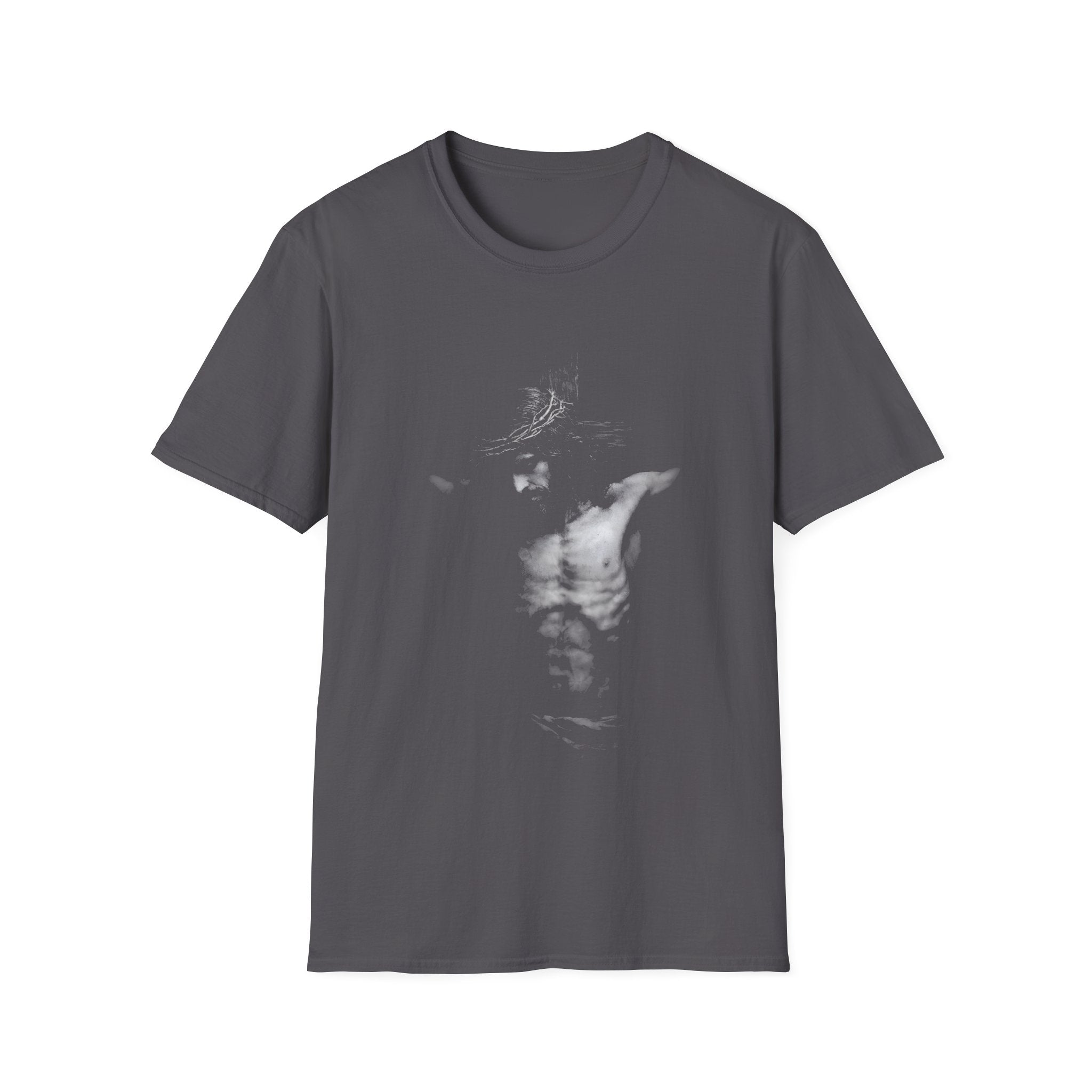 Jesus Christ On The Cross Dark Crucifixion Scene Christian Faith Good Friday Easter Salvation T-Shirt