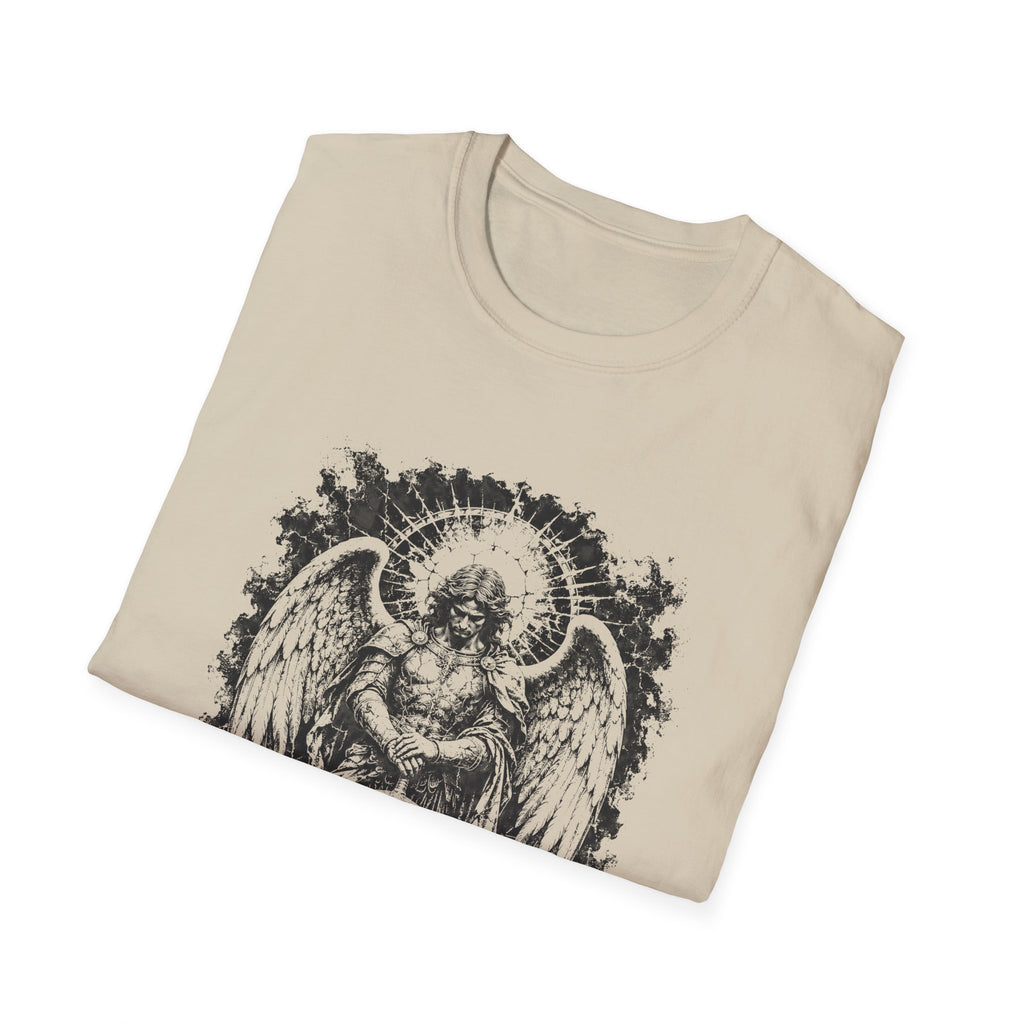 Saint Michael Defend Us Archangel Warrior Christian Catholic Spiritual Warfare Protection T-Shirt