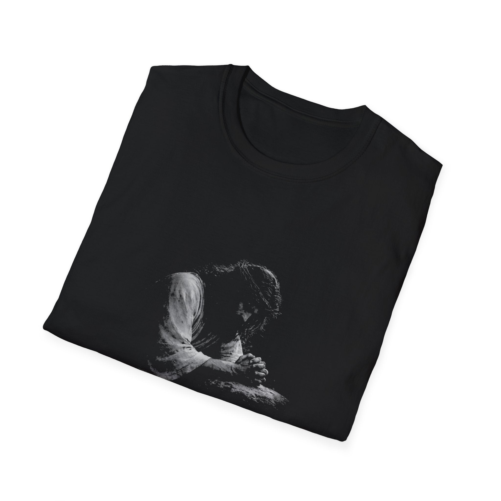Jesus Praying In Gethsemane Christian Prayer Faith Hope Spiritual Inspiration T-Shirt
