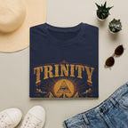 Trinity Father Son Holy Spirit All Seeing Eye Cross And Mountain Christian Faith T-Shirt