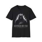 Refined By Fire 1 Peter 1 7 Christian Warrior Faith Bible Verse Scripture T-Shirt