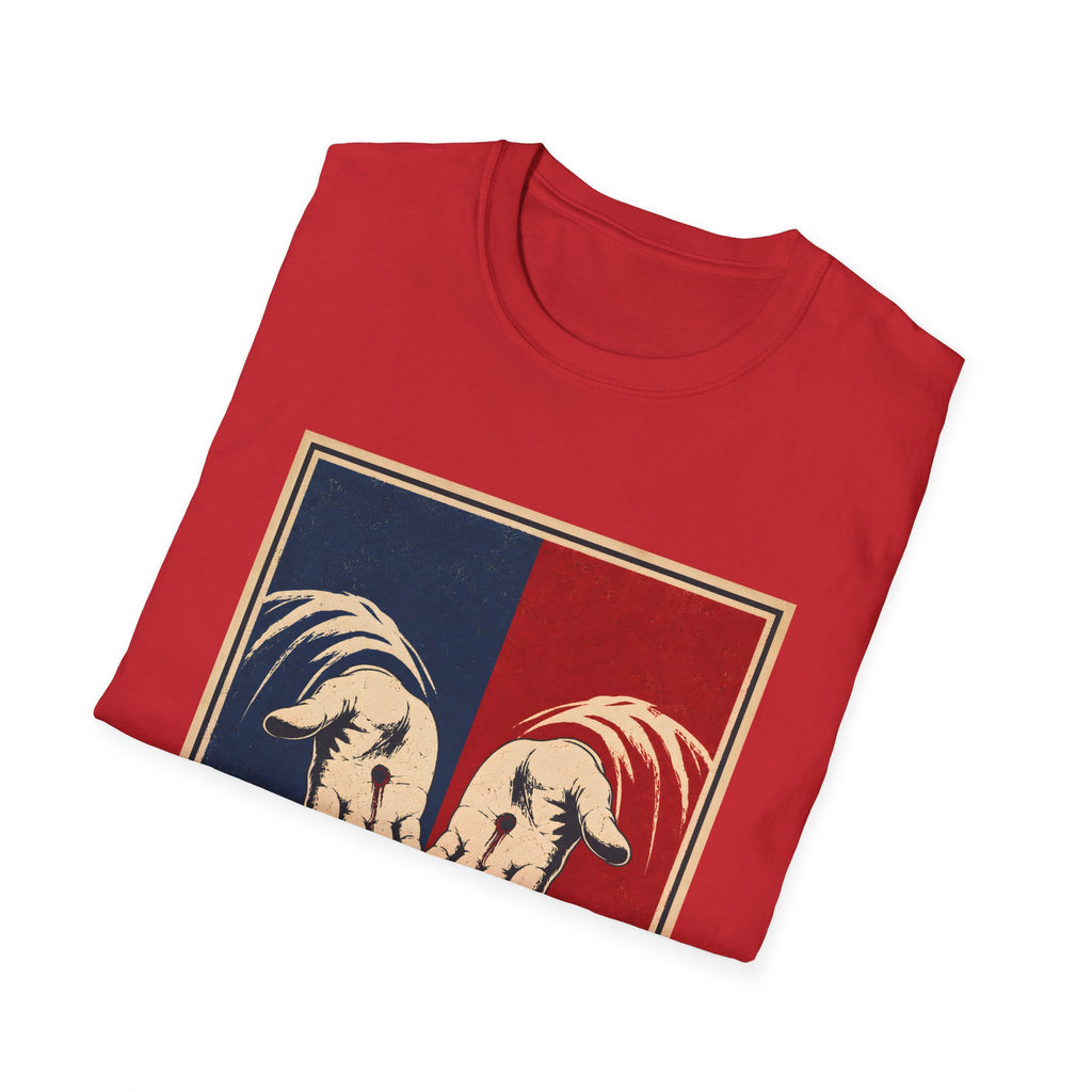 Forgiven Christian Nail Scarred Hands Jesus Easter Salvation Faith Reminder T-Shirt