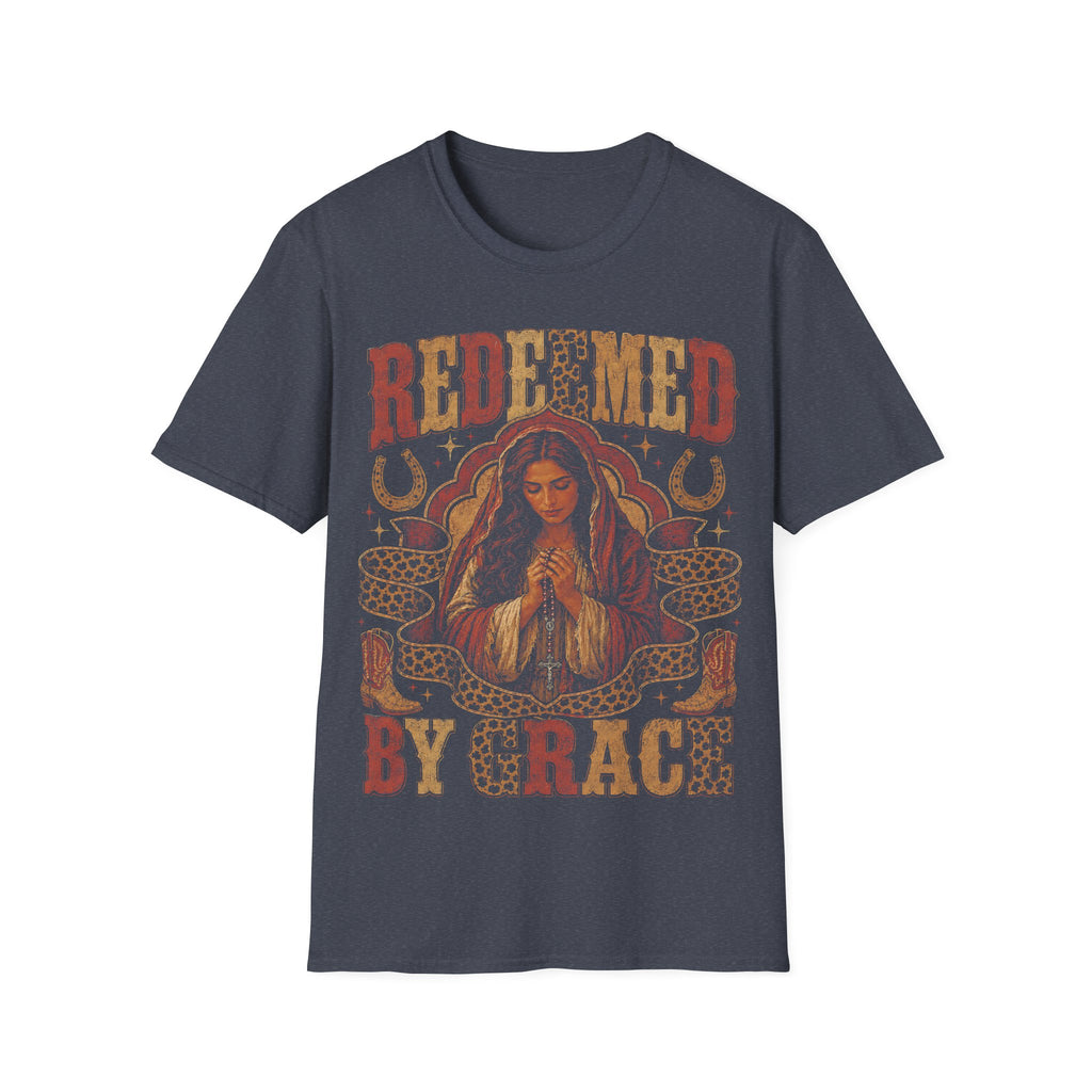 Redeemed By Grace Christian Prayer And Faith T-Shirt