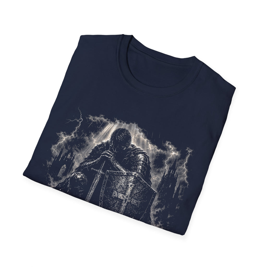Stand Firm Ephesians 6 13 Christian Knight Armor Of God Spiritual Warfare Faith Courage T-Shirt