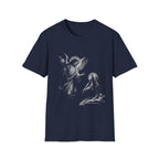 Annunciation angel gabriel and virgin mary christian catholic angelic scene religious artwork for believers and marian T-Shirt