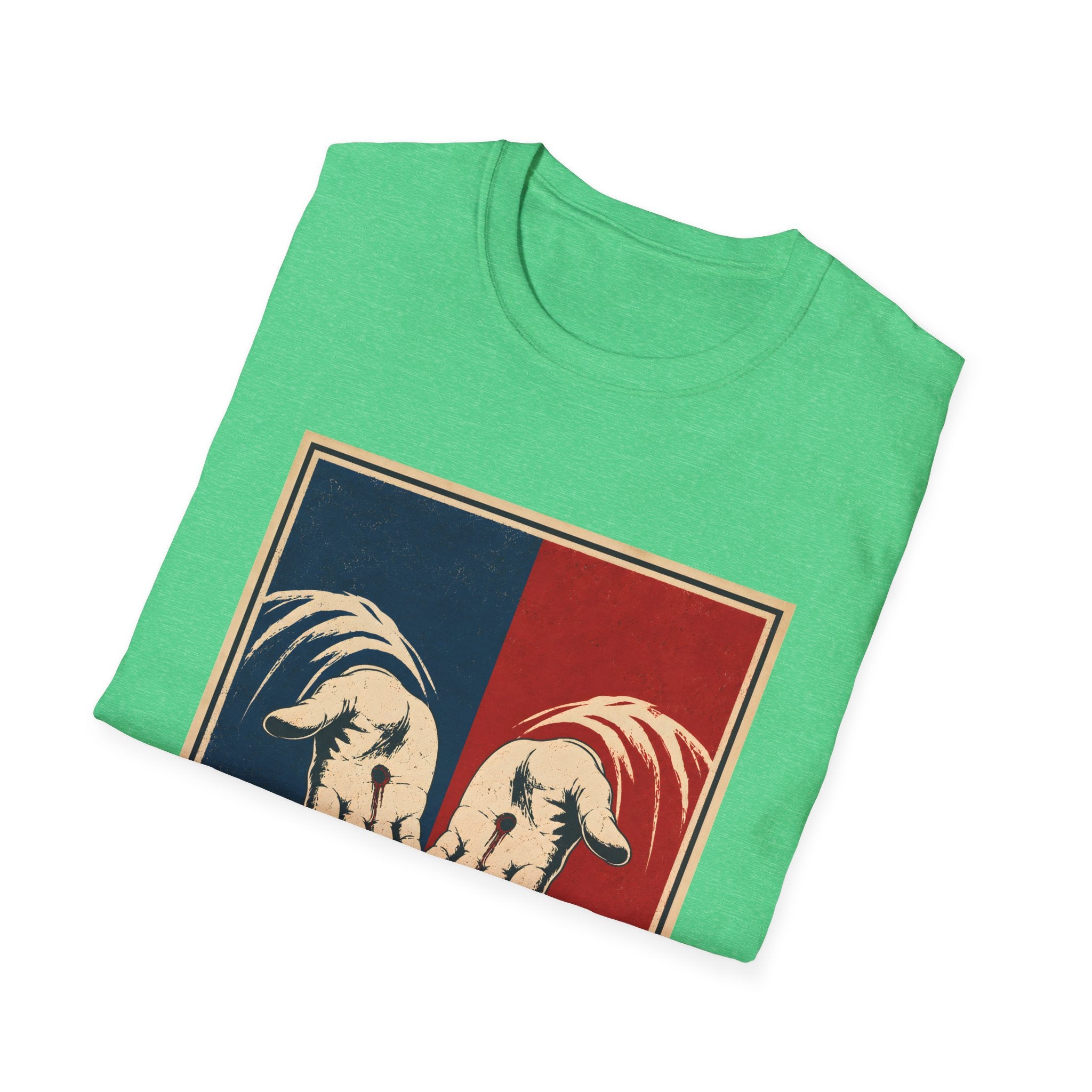 Forgiven Christian Nail Scarred Hands Jesus Easter Salvation Faith Reminder T-Shirt