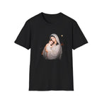 Virgin mary with baby jesus holy mother and child christian catholic faith christmas nativity scene T-Shirt