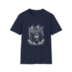 Jesus Christ Crown Of Thorns Suffering Savior Good Friday Easter Christian Faith T-Shirt