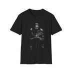 Saint francis of assisi with animals wolf rabbit and doves patron of animals and ecology T-Shirt