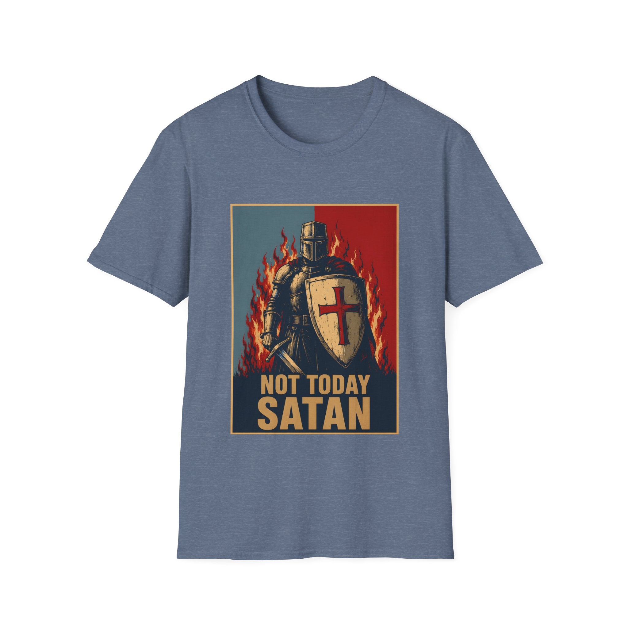 Not Today Satan Templar T-Shirt