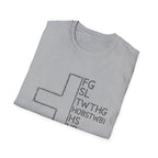 Christian kids cross fg sl twthg hobstwbi hs np bh el john 3 16 T-Shirt