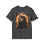 Jesus is lord romans 10 9 13 crown of thorns savior faith T-Shirt