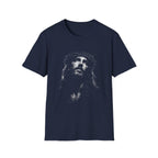 Jesus crown of thorns portrait powerful christian easter crucifixion good friday faith artwork image T-Shirt