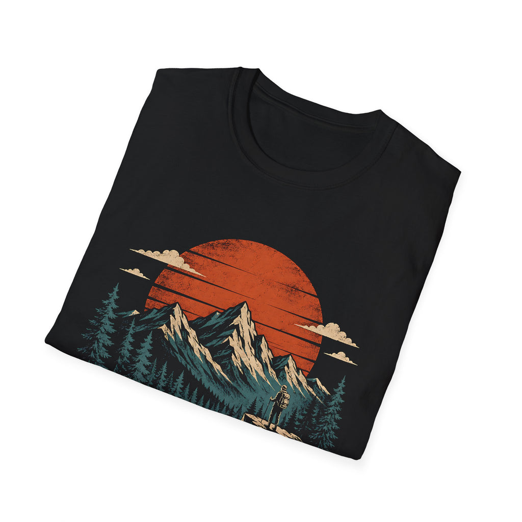 Guided By Grace Psalm 32 8 Christian Hiking Mountain Bible Verse Faith Outdoors T-Shirt