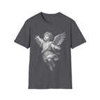 Guardian angel in gods hand spiritual christian memorial baby angel protection from above T-Shirt