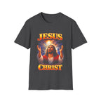 Jesus christ heavenly light prayer faith christian worship inspirational salvation hope T-Shirt