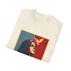 Grace Over Fear Christian Faith Inspirational Dove Woman Religious Hope T-Shirt