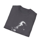 Creation of adam and eve with god in eden spiritual christian biblical scene T-Shirt