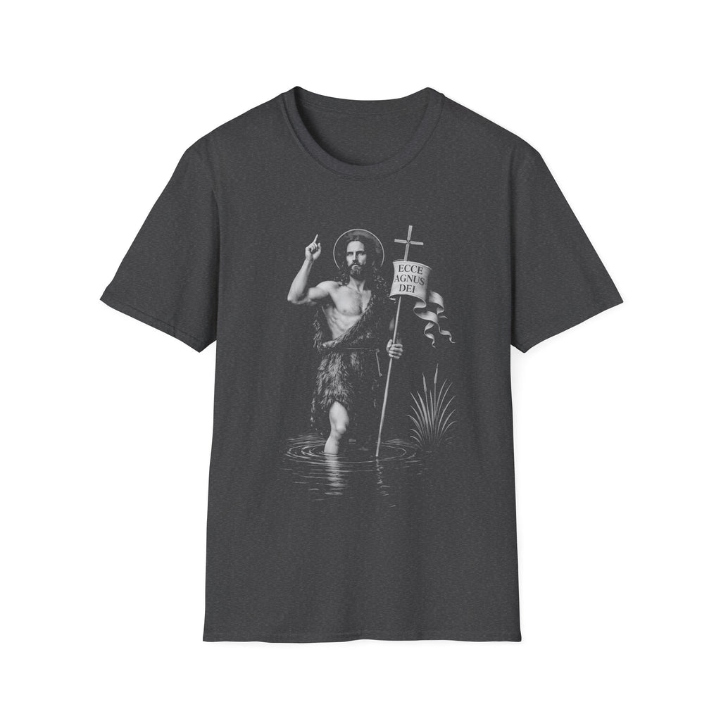 ECCE AGNUS DEI john the baptist christian faith T-Shirt