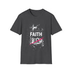 Faith Over Fear Cross Christian Faith Fear Encouragement For Believers And Church Youth T-Shirt