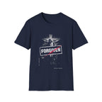 Forgiven jesus on the cross paid in full romans 5 8 christian faith easter salvation reminder T-Shirt