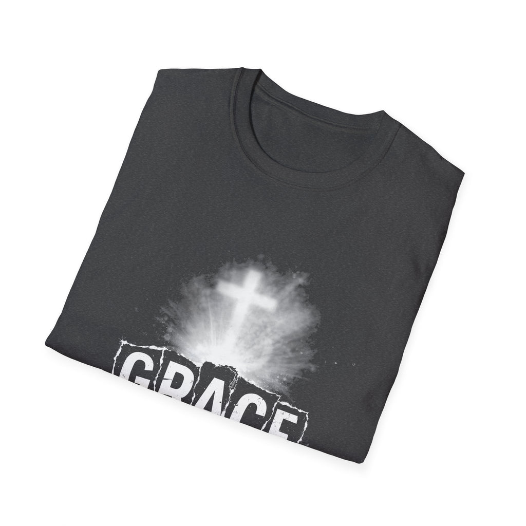 Grace by grace alone ephesians 2 8 cross christian faith T-Shirt