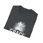 Grace by grace alone ephesians 2 8 cross christian faith T-Shirt