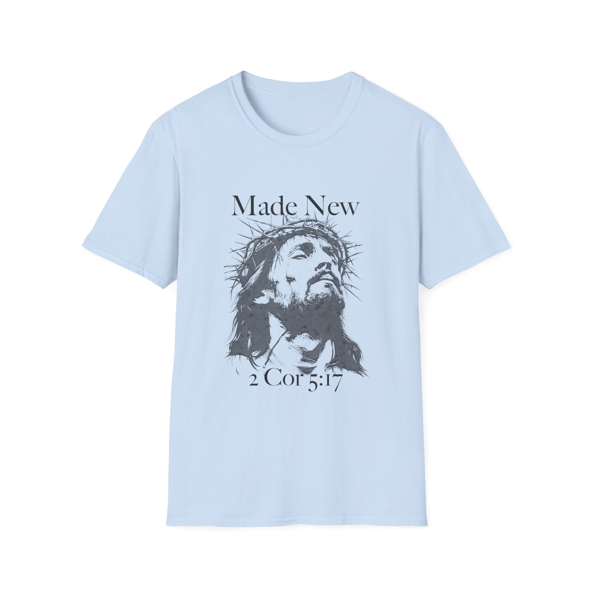 Made new 2 cor 5 17 vintage 90s washout christian jesus T-Shirt