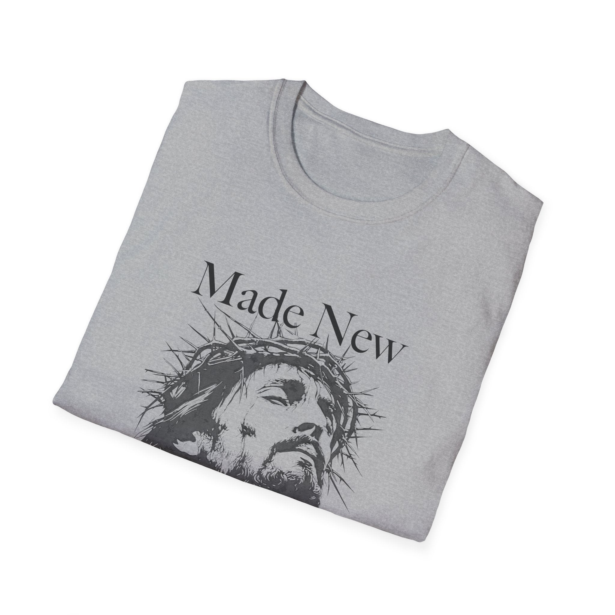 Made new 2 cor 5 17 vintage 90s washout christian jesus T-Shirt