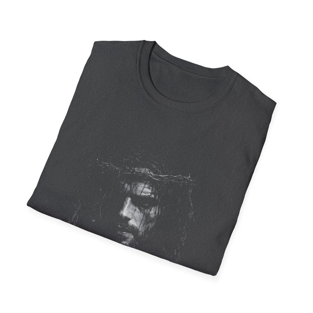 Jesus christ crown of thorns suffering savior passion of christ christian faith easter good friday T-Shirt