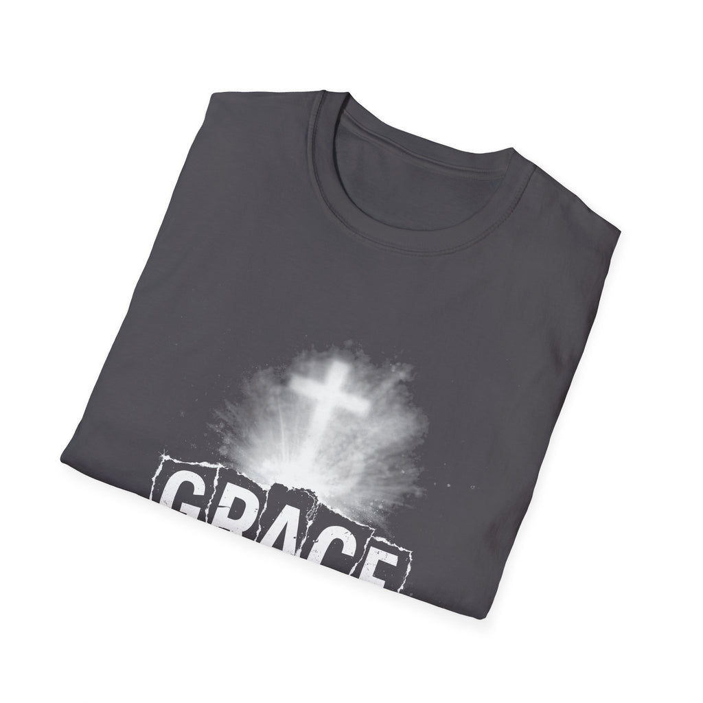 Grace by grace alone ephesians 2 8 cross christian faith T-Shirt