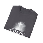 Grace by grace alone ephesians 2 8 cross christian faith T-Shirt