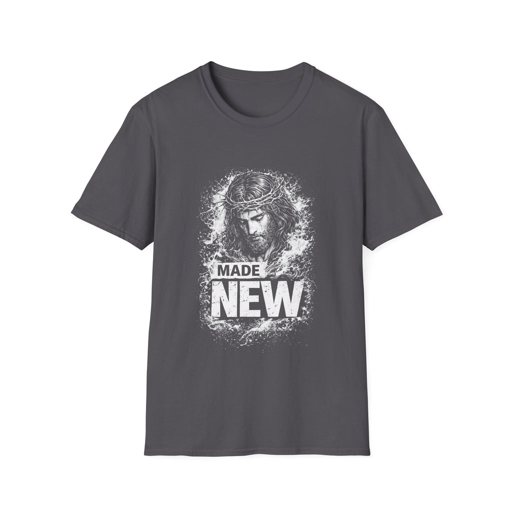 Made new jesus christ crown of thorns christian faith reborn T-Shirt