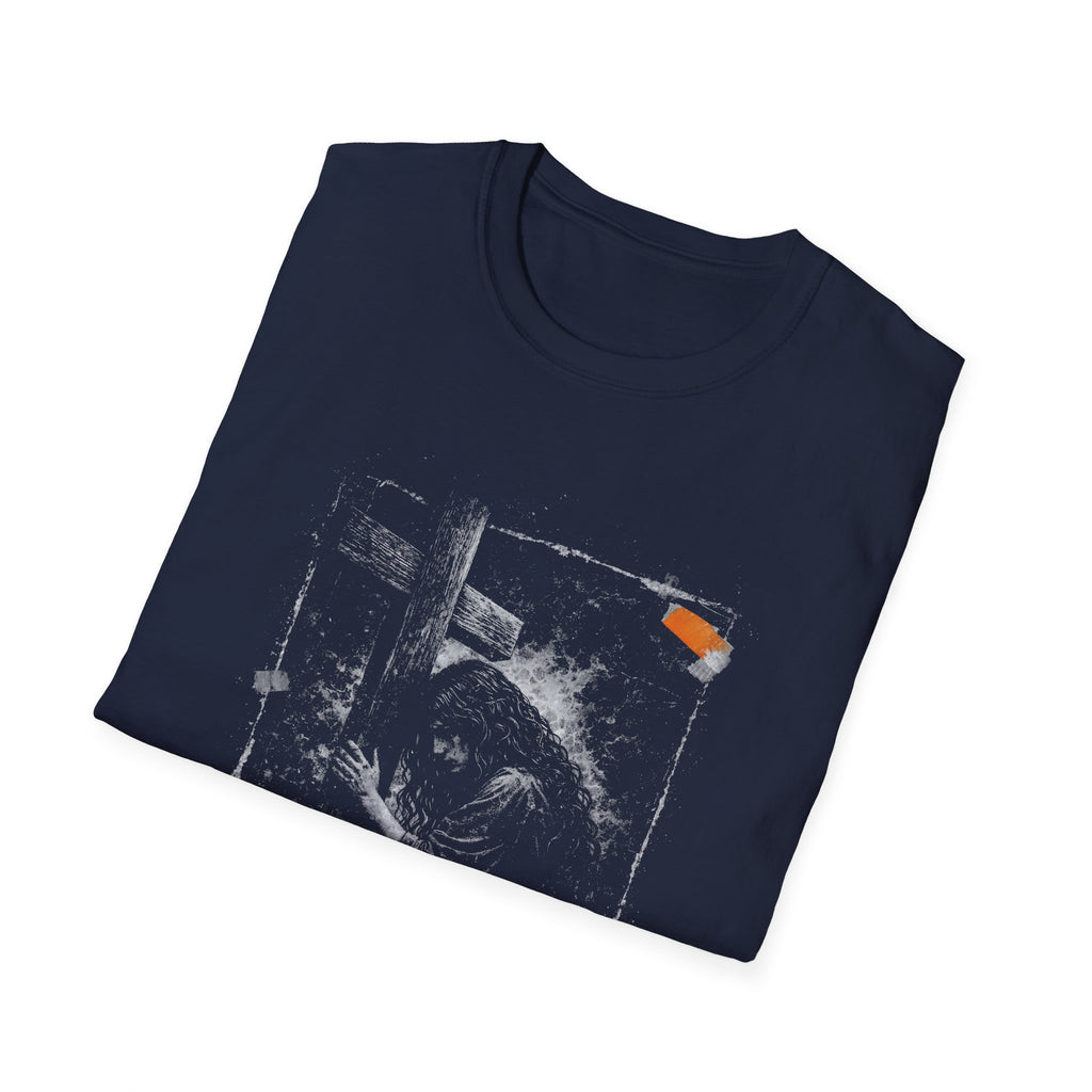 Maria magdalena at the cross christian faith biblical easter holy week passion and prayer T-Shirt