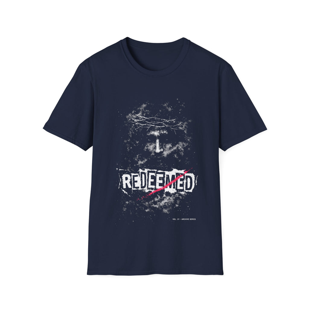 Redeemed jesus crown of thorns christian faith easter resurrection salvation T-Shirt