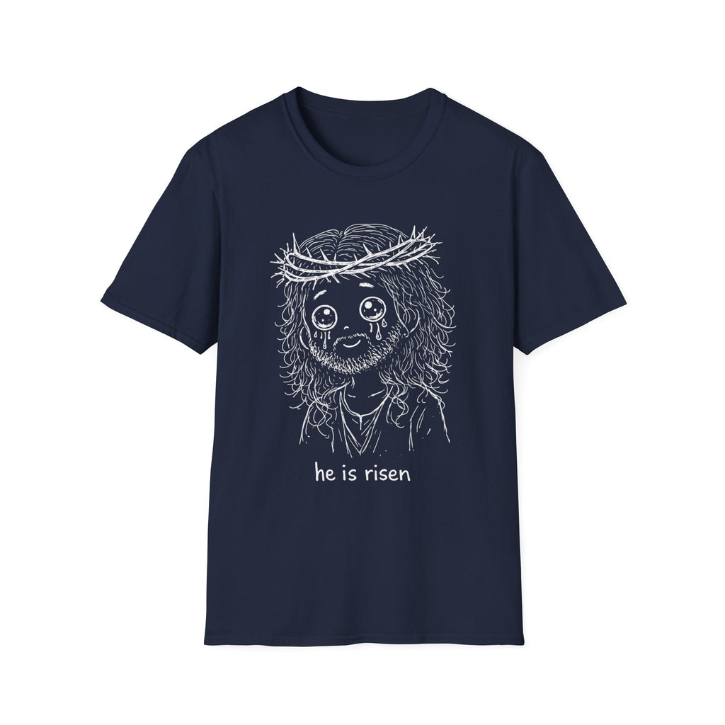 He is risen cute jesus resurrection easter christian faith T-Shirt