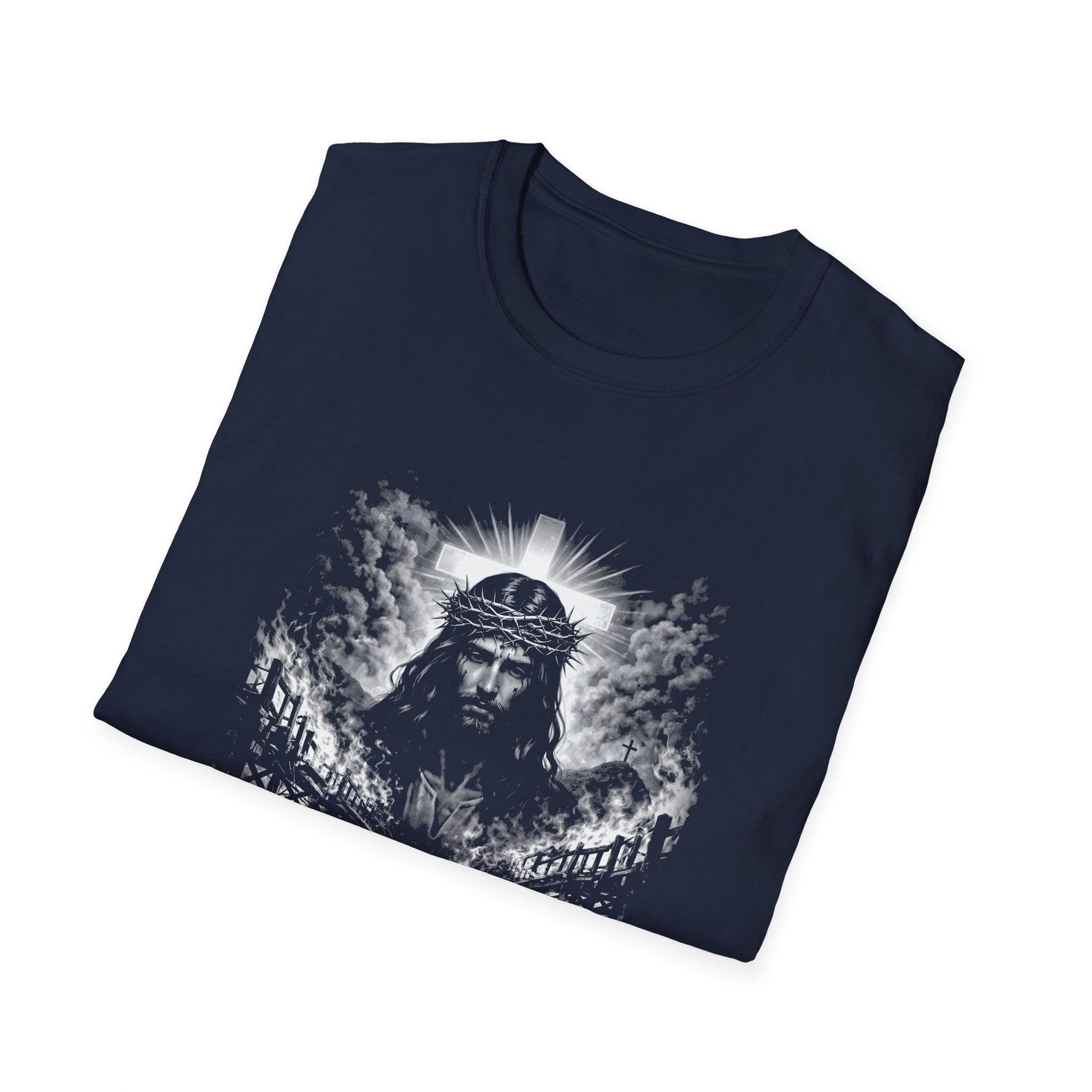 May the bridges i burn light my way jesus cross bible compass christian faith T-Shirt