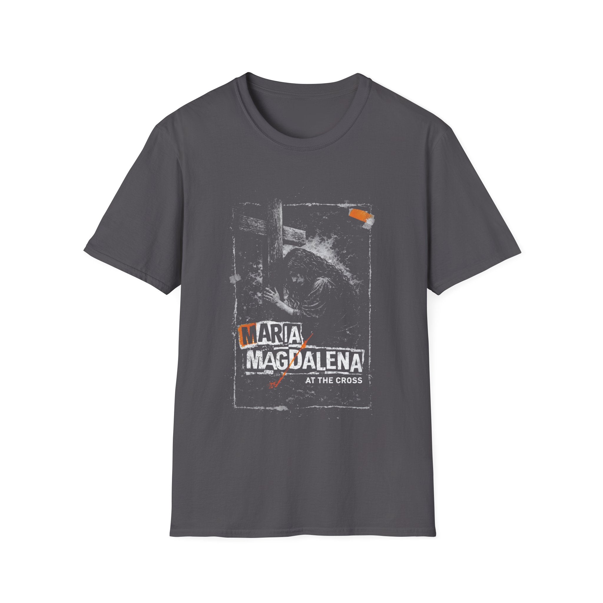 Maria magdalena at the cross christian faith biblical easter holy week passion and prayer T-Shirt
